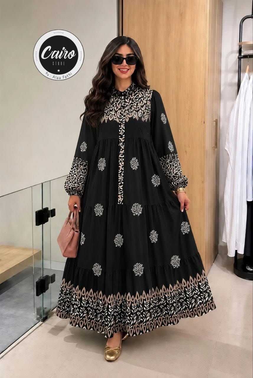 عبايات عصرية فاخرة 6