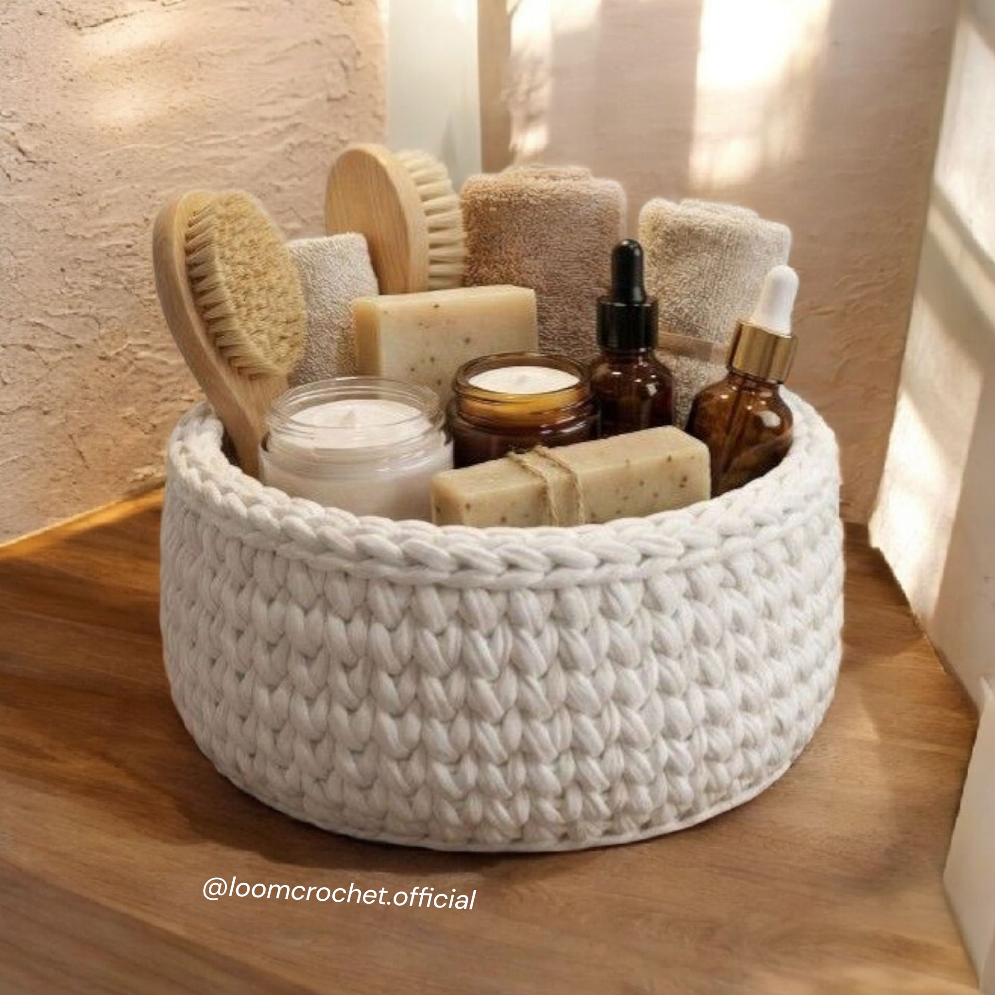 Crochet basket