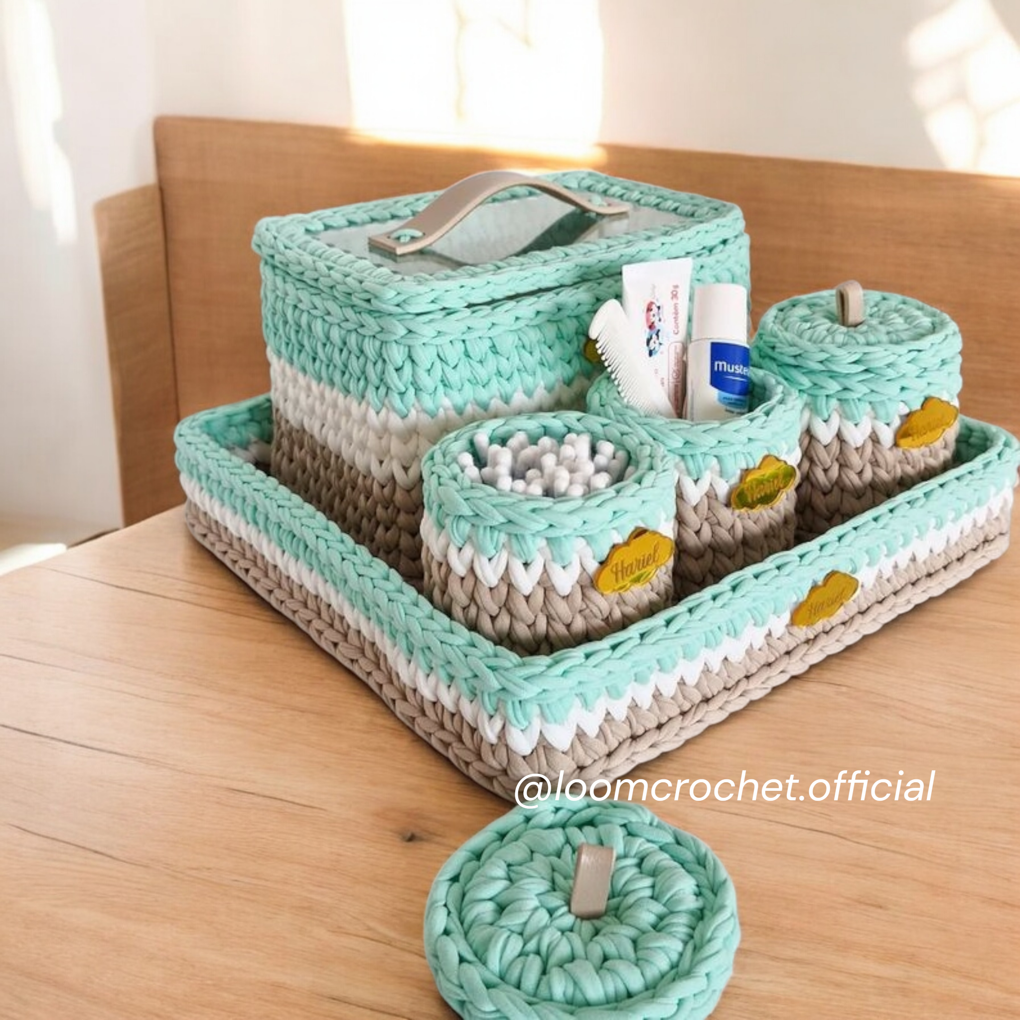 Baby set organizers