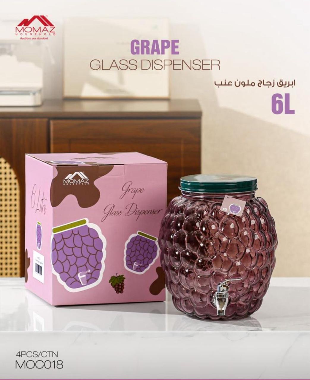 Glass pitcher