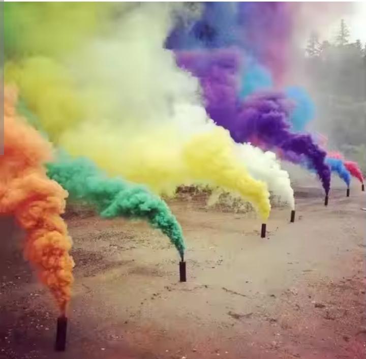 Color smoke