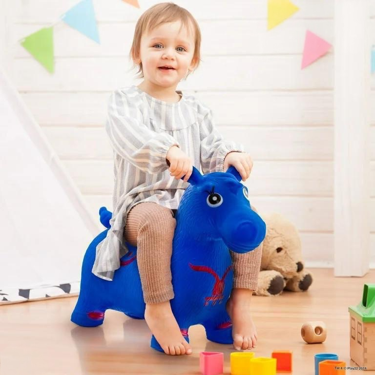 Inflatable horse toy
