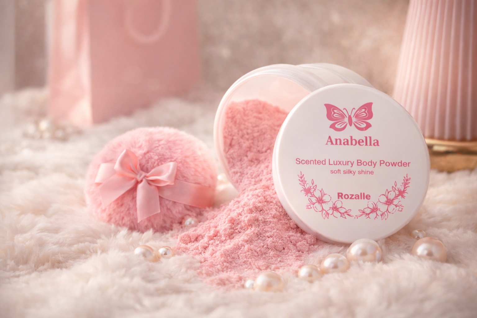 Rozallie body powder